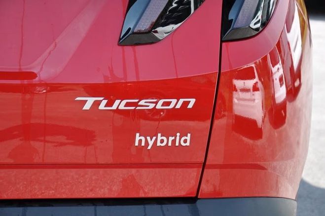 Hyundai Tucson Trend Hybrid 1.6 215 ch BVA rouge de 2025