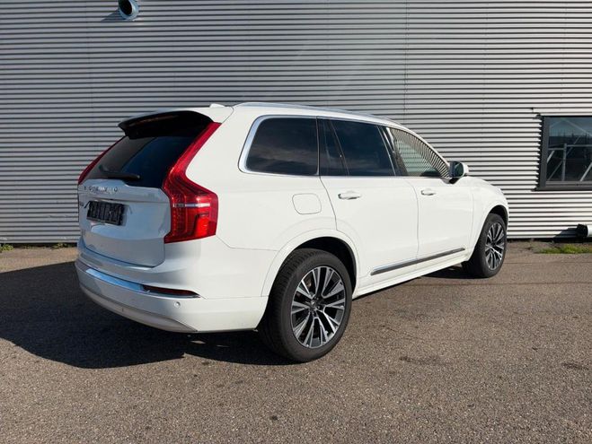 Volvo XC90 T8 Recharge 2.0 455 ch BVA blanc de 2022