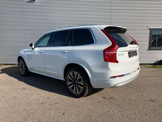 Volvo XC90 T8 Recharge 2.0 455 ch BVA blanc de 2022