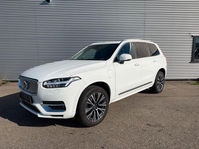 Volvo XC90 T8 Recharge 2.0 455 ch BVA blanc de 2022