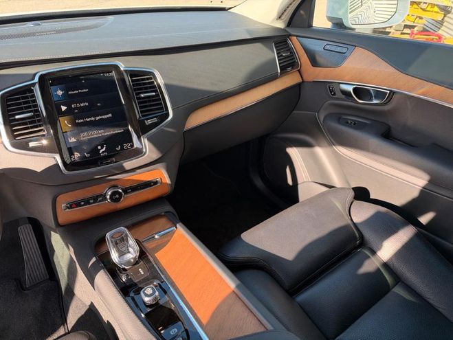 Volvo XC90 T8 Recharge 2.0 455 ch BVA blanc de 2022