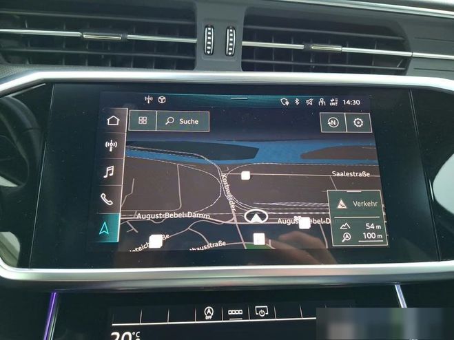 Audi A6 45 TFSI 2.0 265 ch BVA bleu de 2021