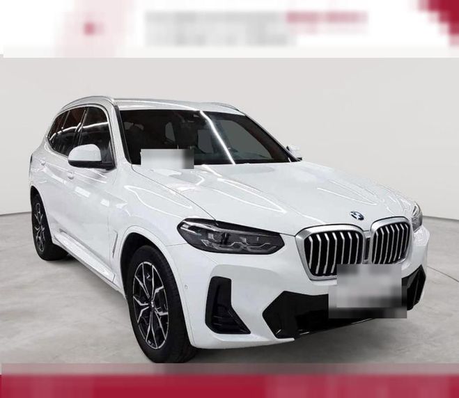BMW X3 xDrive20d Automatique M Sport 190 ch BVA blanc de 2022