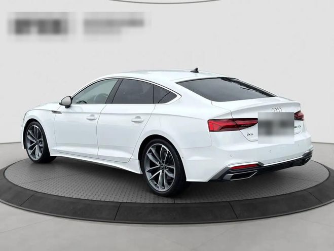 Audi A5 Sportback 40 TDI S line 204 ch BVA blanc de 2023
