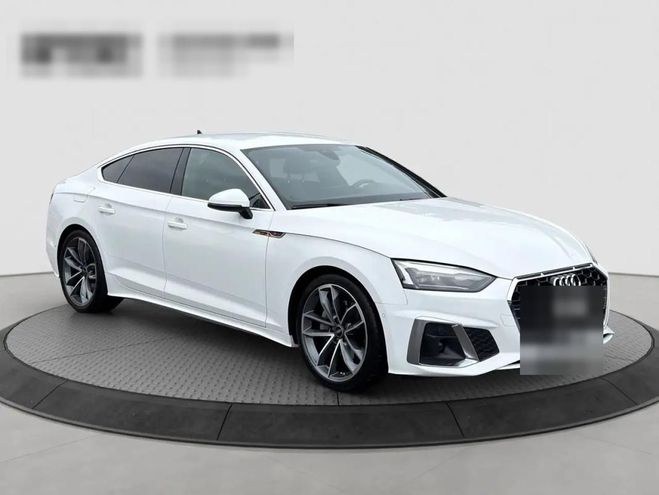 Audi A5 Sportback 40 TDI S line 204 ch BVA blanc de 2023