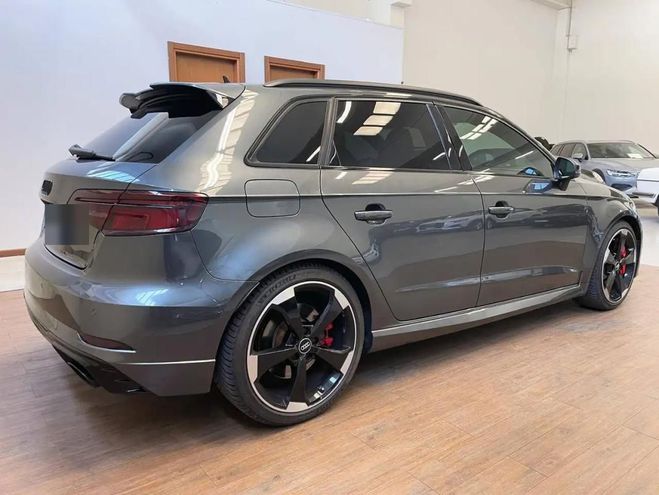 Audi RS3 2.5 TFSI quattro S tronic 400 ch gris de 2019