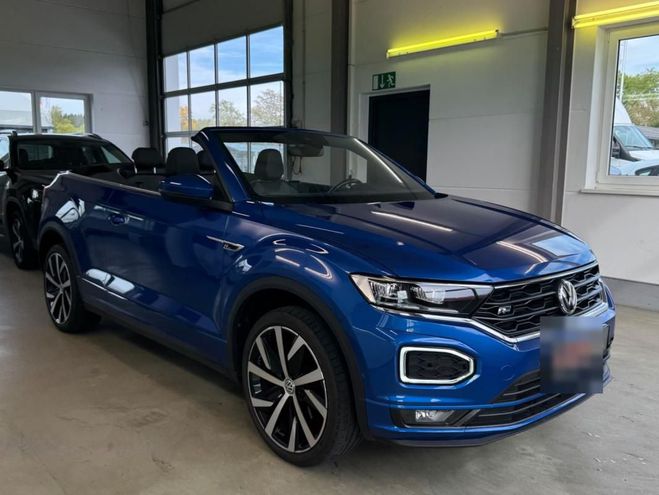 Volkswagen T Roc Cabriolet R-Line 150 ch BVA bleu de 2020