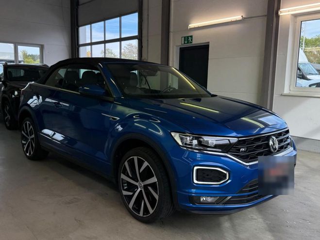 Volkswagen T Roc Cabriolet R-Line 150 ch BVA bleu de 2020