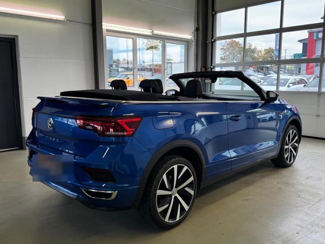 Volkswagen T Roc Cabriolet R-Line 150 ch BVA bleu de 2020