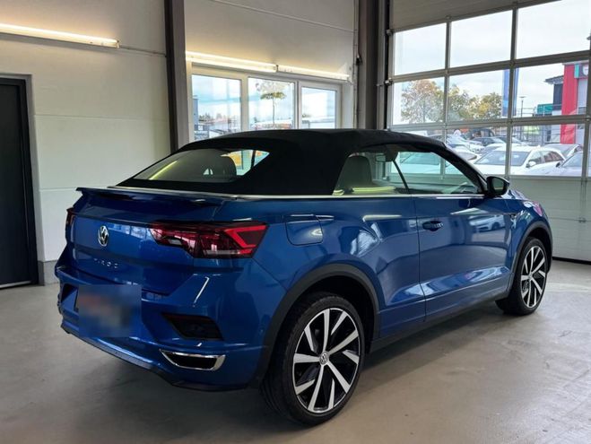 Volkswagen T Roc Cabriolet R-Line 150 ch BVA bleu de 2020