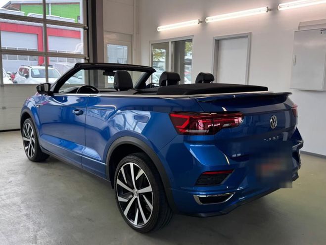 Volkswagen T Roc Cabriolet R-Line 150 ch BVA bleu de 2020