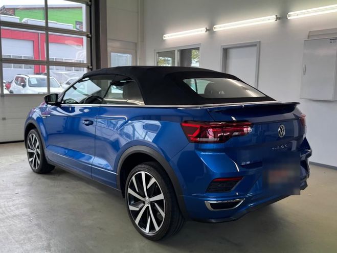 Volkswagen T Roc Cabriolet R-Line 150 ch BVA bleu de 2020