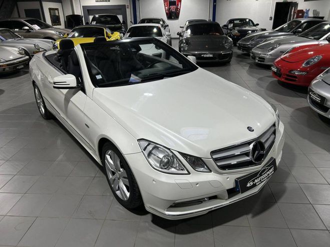 Mercedes Classe E Cabriolet 220 CDI BVA BLANC de 2011