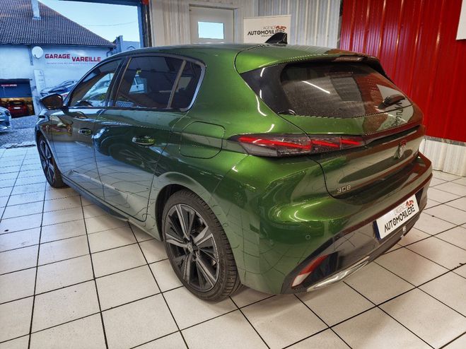 Peugeot 308 GT 1.6L ESSENCE HYBRID 225CV EAT8 CAMERA Vert de 2022