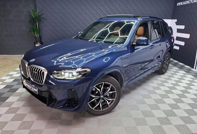 BMW X3 M-SPORT - xDrive 30e - 292 CV - TOIT OUV BLEU FONCE de 2022