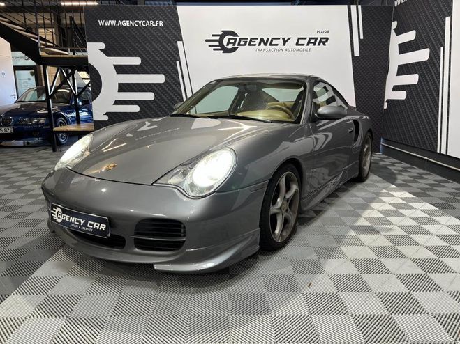 Porsche 911 TURBO TYPE 996 COUP� 3.6i 420 CH ? PACK  GRIS CLAIR de 2000