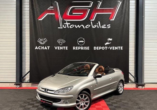 Peugeot 206 CC 1.6 16v Roland Garros Gris de 2004