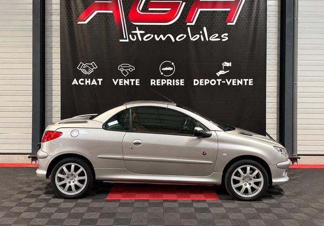 Peugeot 206 CC 1.6 16v Roland Garros Gris de 2004
