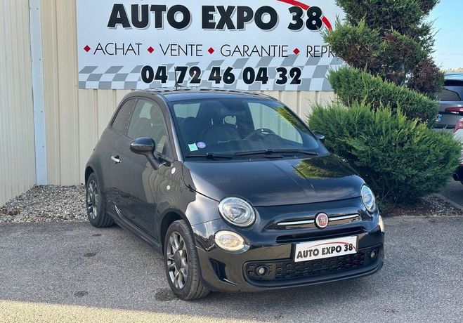 Fiat 500 1.0 70cv hybride s&s hey google-2021-290 Noir de 2021