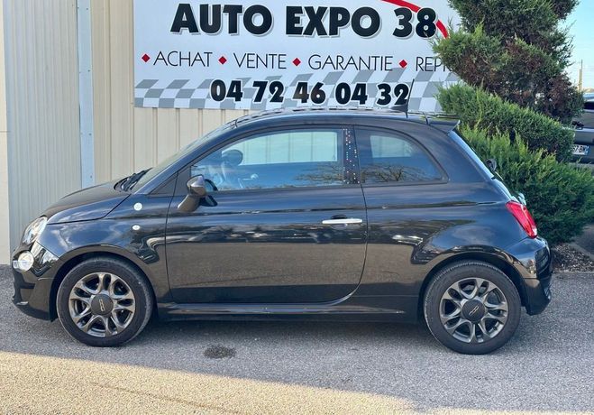Fiat 500 1.0 70cv hybride s&s hey google-2021-290 Noir de 2021
