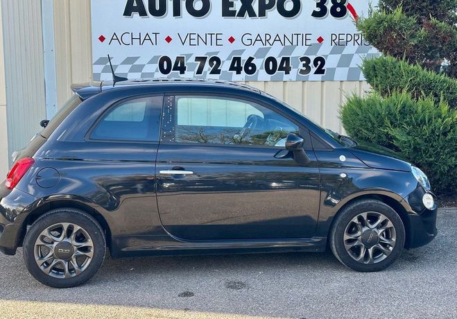 Fiat 500 1.0 70cv hybride s&s hey google-2021-290 Noir de 2021