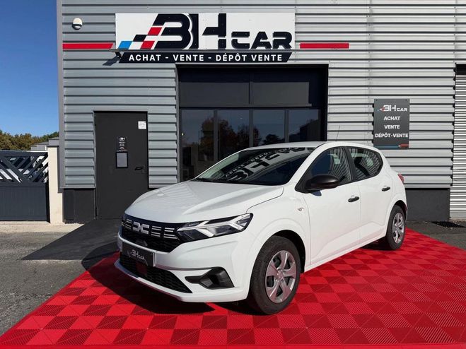 Dacia Sandero 1.0 SCE 65 ESSENTIAL / ROUE DE SECOURS Blanc de 2023