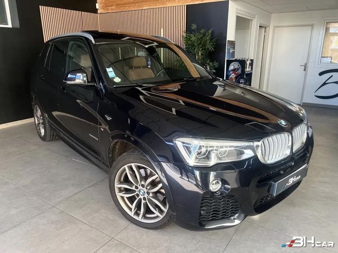 BMW X3 3.5 D 315 M-SPORT XDRIVE BVA Bleu de 2014