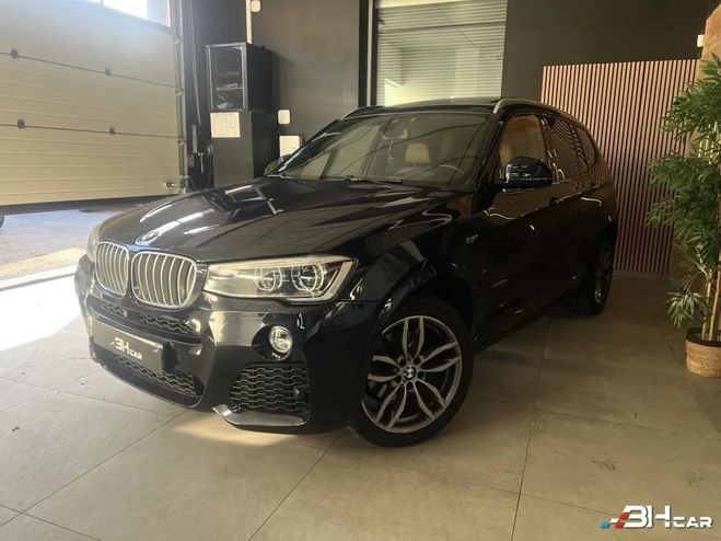 BMW X3 3.5 D 315 M-SPORT XDRIVE BVA Bleu de 2014