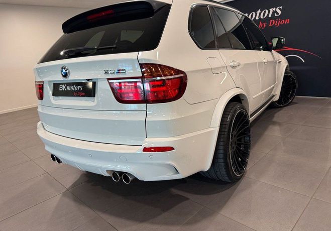 BMW X5 X5M E70 LCI 4.4 V8 555ch BVA6 Blanc de 2011