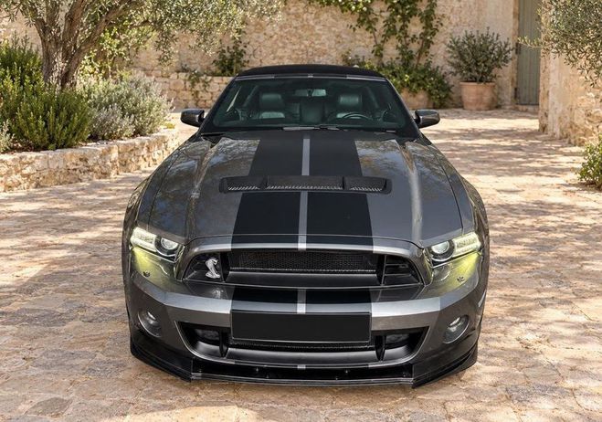 Ford Mustang Shelby GT500 5.8 V8 671 CH ? Cabriolet S Gris de 2013