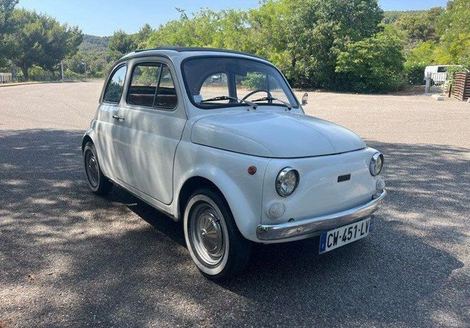 Fiat 500 1972 ct ok Blanc de 1972