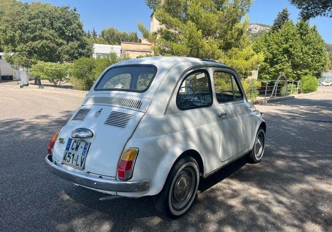 Fiat 500 1972 ct ok Blanc de 1972