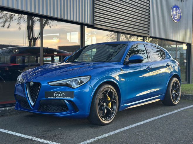 Alfa romeo Stelvio 2.9 V6 510 Q4 QUADRIFOGLIO AT8 BLEU de 2019