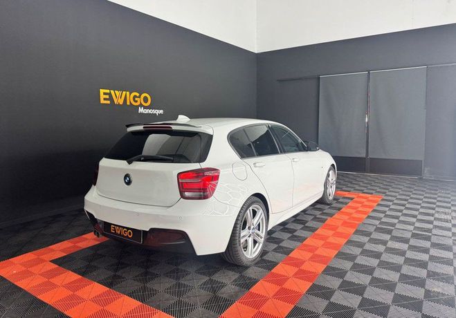 BMW Serie 1 d 220 2.0 125 m-sport bva Blanc de 2014