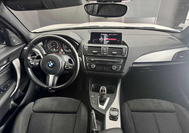 BMW Serie 1 d 220 2.0 125 m-sport bva Blanc de 2014