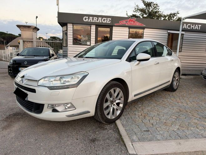 Citroen C5 3.0 V6 HDI 240 FAP EXCLUSIVE   BVA6 Blanc de 2011