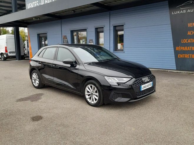 Audi A3 Sportback 30 TFSI Mild Hybrid 110 S tron Noir de 2023