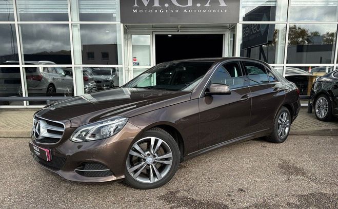 Mercedes Classe E 350 CDI V6 258 CH BLUETEC 7G-tronic AVAN Marron de 2014