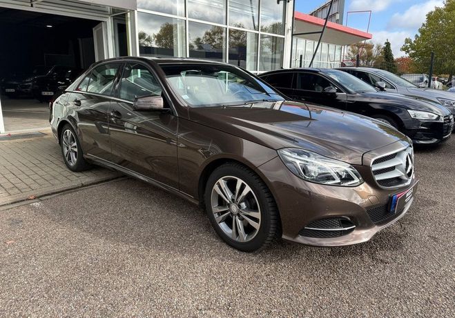 Mercedes Classe E 350 CDI V6 258 CH BLUETEC 7G-tronic AVAN Marron de 2014