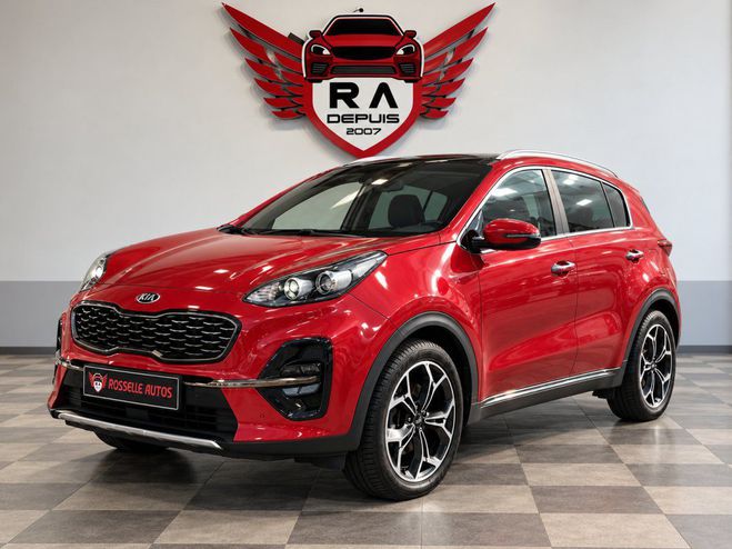 Kia Sportage 1.6 CRDI GT-Line 116CH 1ER MAIN Rouge de 2018