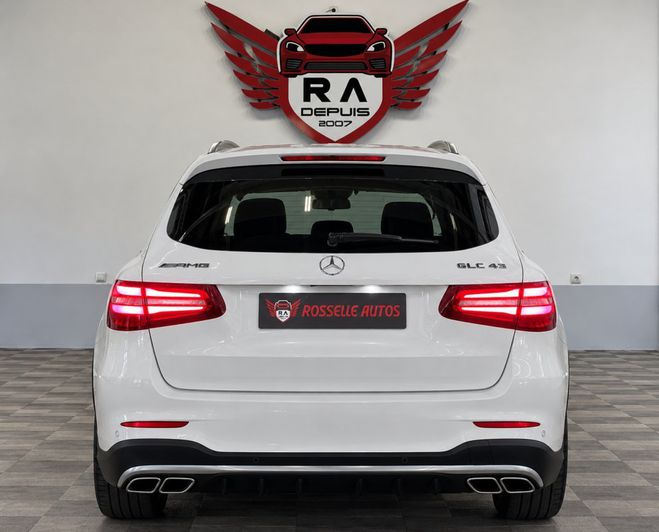 Mercedes GLC 43 AMG 4MATIC 9G-TRONIC 367CH Blanc M�tallis� de 2019