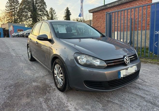 Volkswagen Golf Magnifique 6 en 1,6 tdi 105 cv gps Bluet Gris de 2010