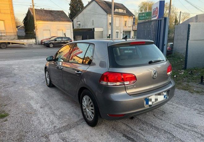 Volkswagen Golf Magnifique 6 en 1,6 tdi 105 cv gps Bluet Gris de 2010