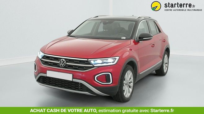 Volkswagen T Roc 2.0 TDI 150 START/STOP DSG7 4MOTION STYL Rouge de 2023