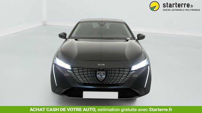 Peugeot 308 Hybrid 145 e-DCS6 Allure Noir de 2025