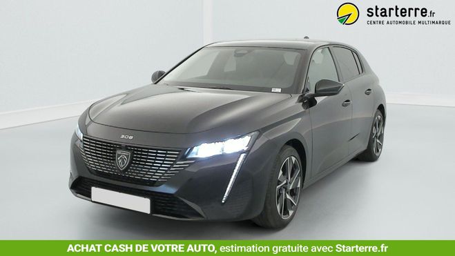 Peugeot 308 Hybrid 145 e-DCS6 Allure Noir de 2025