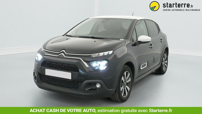 Citroen C3 PureTech 110 S&S BVM6 Shine Noir de 2023