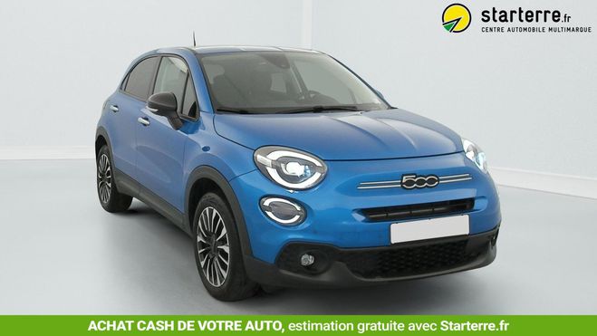 Fiat 500X 1.5 FireFly 130 ch S/S DCT7 Hybrid Bleu de 2024