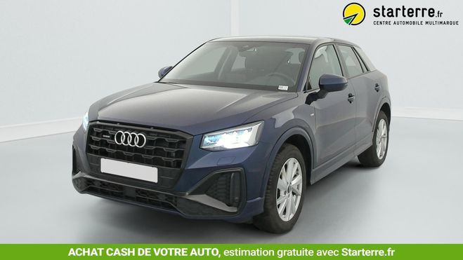 Audi Q2 35 TDI 150 S tronic 7 quattro Design Lux Bleu de 2023