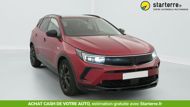 Opel Grandland X 1.2 Turbo Hybrid 136 ch e-DCT6 GS Light Rouge de 2024